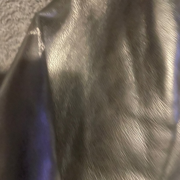 Faux Leather Blazer - Picture 1 of 4